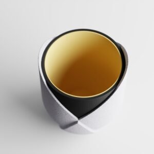 Alternative view of Elyndra – Wrapped in Form. Defined by Color