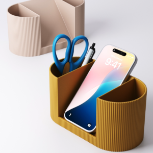 Phone Holder + Desk Organiser Type 10