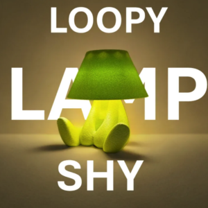 مصباح لوبي – Shy LED | مصباح طاولة LED عصري مطبوع بتقنية الطباعة ثلاثية الأبعاد