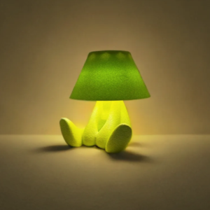 مصباح لوبي – Shy LED | مصباح طاولة LED عصري مطبوع بتقنية الطباعة ثلاثية الأبعاد
