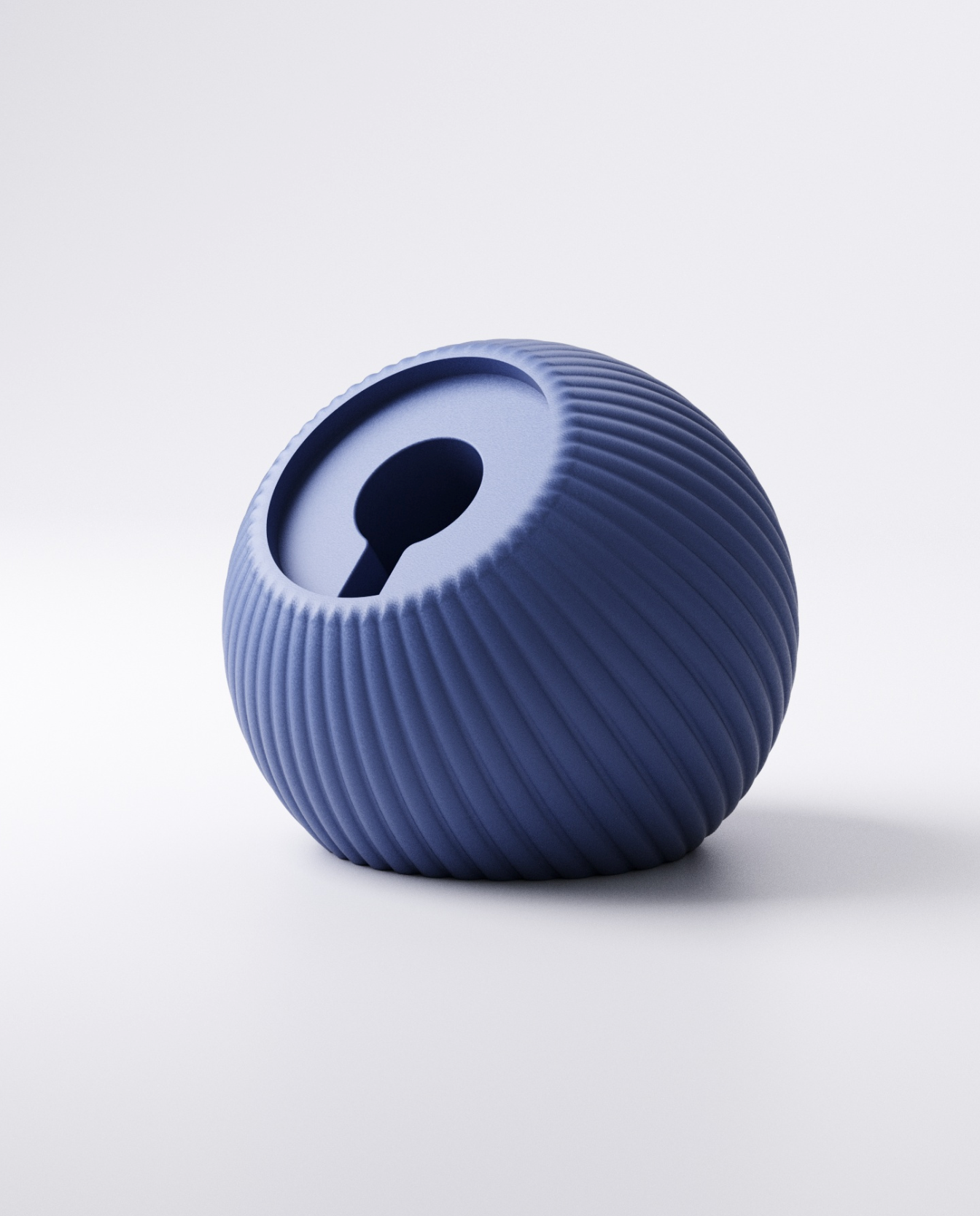 MagSafe Charging Stand – Modern Ribbed finish