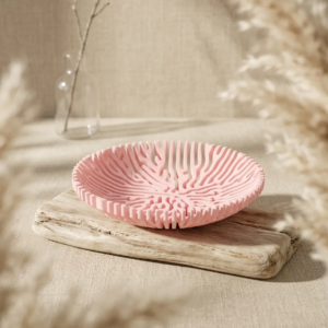 Coral Catch-All Bowl modern sculptural home decor