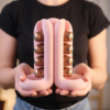 Wibble Aesthetic Coffee Pod Holder Three Way displayed with coffee pods